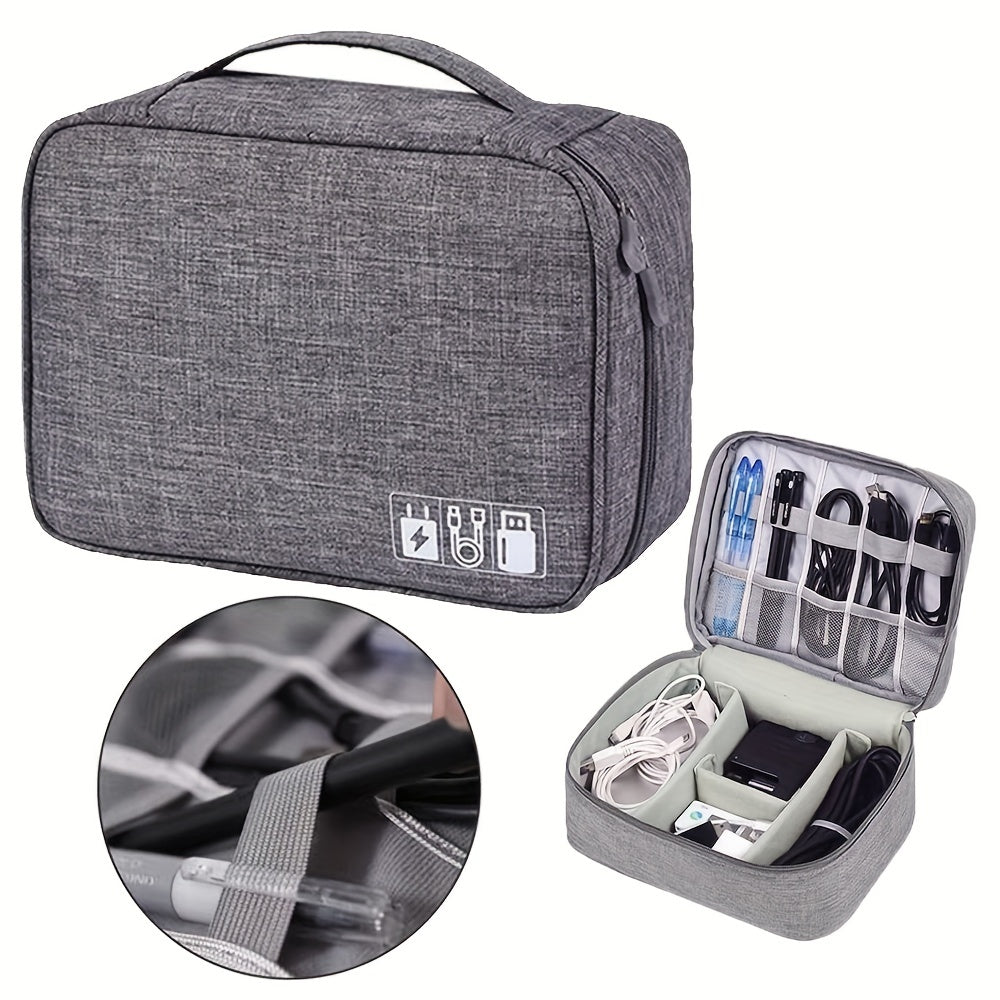 Padded Cable and Electronics Organizer